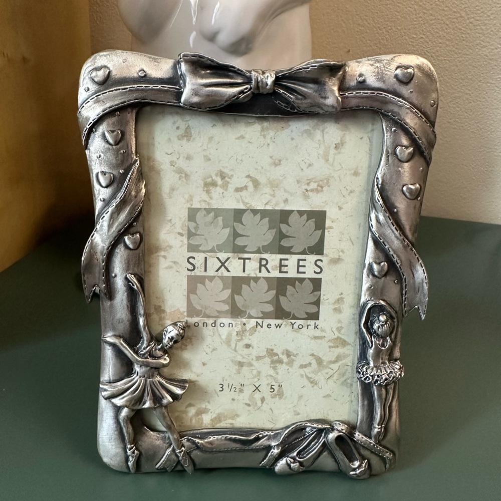 Ballerina Picture Frame 3.5 by 5 inches